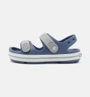 Crocs - å Kids Crocband Cruiser Sandaler - Børn (28-34) - Bijou Blue/Light Grey