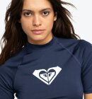 Roxy - Women's Whole Hearted Short Sleeve UV T-shirt - Dame - Mood Indigo (mørkeblå)