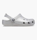 Crocs - Toddler Classic Glitter Clog Crocs - Børn (19-28) - Silver Glitter