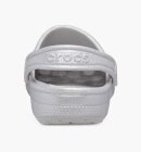 Crocs - Toddler Classic Glitter Clog Crocs - Børn (19-28) - Silver Glitter