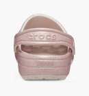 Crocs - Toddler Classic Glitter Clog Crocs - Børn (19-28) - Quartz Silver