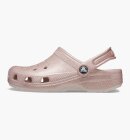 Crocs - Toddler Classic Glitter Clog Crocs - Børn (19-28) - Quartz Silver