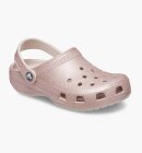 Crocs - Toddler Classic Glitter Clog Crocs - Børn (19-28) - Quartz Silver