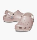 Crocs - Toddler Classic Glitter Clog Crocs - Børn (19-28) - Quartz Silver