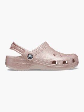 Crocs - Kids Classic Glitter Clog Crocs - Børn (28-35) - Quartz Glitter