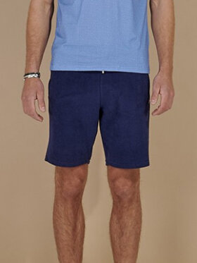 Europann - Men's Noah Sponge Shorts - Marine Blue