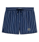 Europann - Men's Sid Striped Badeshorts - Herre - Marine