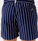 Europann - Men's Sid Striped Badeshorts - Herre - Marine