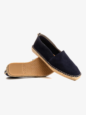 Europann - Men's Palma Læder Espadrillos - Herre - Marine