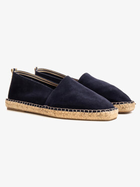 Europann - Men's Palma Læder Espadrillos - Herre - Marine