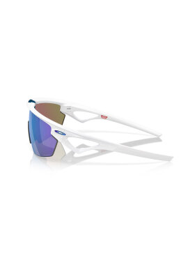 Oakley - Sphaera Sportsbriller - Matte White Frame/Prizm Sapphire Polarized Lenses