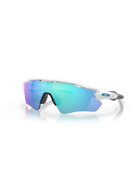 Oakley - Radar EV Parth Sportsbriller - Polished White Frame/Prizm Sapphire Lenses