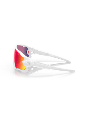 Oakley - Jawbreaker Sportsbriller - Polished White Frame/Prizm Road Lenses