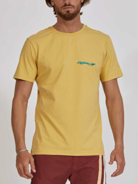 Lightning Bolt - Men's Regular Organic T-shirt - Herre - Yellow