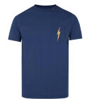 Lightning Bolt - Men's Regular Organic T-shirt - Herre - Insigna Blue
