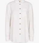Freequent - Women's Lava Skjorte - Dame - Brilliant White