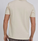 Lightning Bolt - Men's Striped Polo T-shirt - Herre - Fog (Beige)