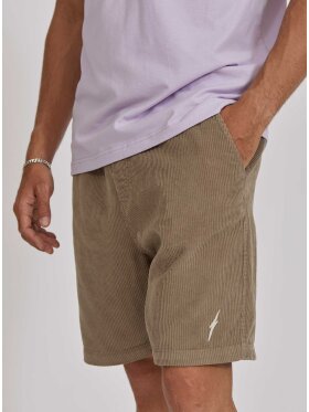 Lightning Bolt - Men's Corduroy Fløjls Walkshorts - Herre - Dune