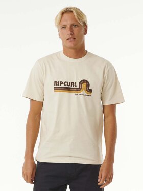 Rip Curl - Men's Surf Revival Mumma Short Sleeve T-shirt - Herre - Vintage White