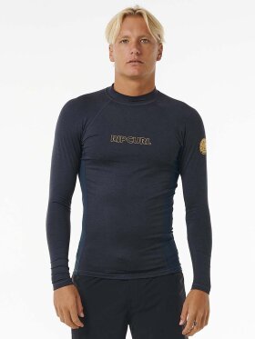 Rip Curl - Men's Dawn Patrol UPF 50+ Perf L/S UV T-shirt - Herre - Navy Marle