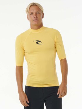 Rip Curl - Men's Waves UPF 50+ Perf S/S UV T-shirt - Herre - Yellow
