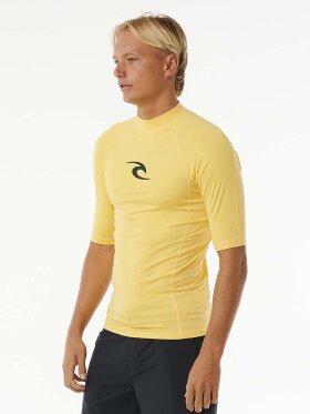 Rip Curl - Men's Waves UPF Perf S/S UV T-shirt - Herre - Yellow