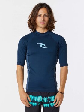 Rip Curl - Men's Waves UPF 50+ Perf S/S UV T-shirt - Herre - Dark Navy
