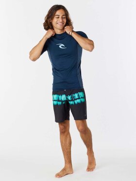 Rip Curl - Men's Waves UPF 50+ Perf S/S UV T-shirt - Herre - Dark Navy