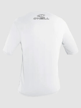 O'Neill - Men's Basic Skins 50+ Kortærmet Sun Shirt - Herre - White