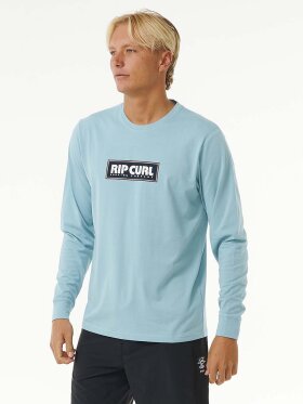 Rip Curl - Men's Icons Of Surf Long Sleeve UV T-shirt - Herre - Dusty Blue