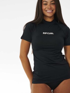 Rip Curl - Women's Classic Surf S/S UPF 50+ UV t-shirt - Dame - Black