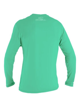 O'Neill - Teen's Basic Skins 50+ Langærmet Sun Shirt - Herre - Light Aqua