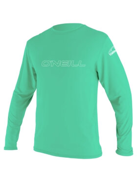 O'Neill - Teen's Basic Skins 50+ Langærmet Sun Shirt - Herre - Light Aqua