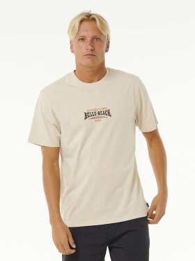 Rip Curl - Men's Rip Curl Pro Bells Beach 2024 Logo T-shirt - Herre - Vintage White