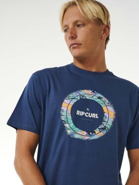 Rip Curl - Men's Fill Me Up Short Sleeve T-shirt - Herre - Washed Navy