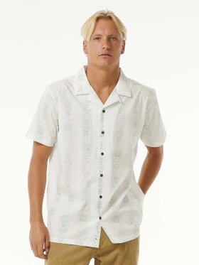 Rip Curl - Men's Salt Water Culture S/S Skjorte - Herre - Bone