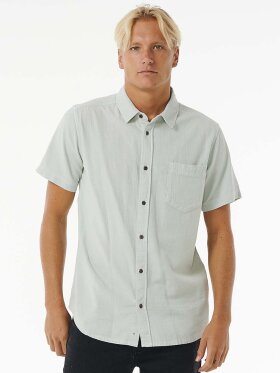 Rip Curl - Men's Washed Short Sleeve Skjorte - Herre - Mint