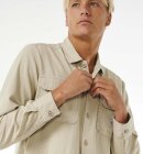 Rip Curl - Men's Quality Surf Products L/S Skjorte - Herre - Vintage White