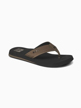 Reef - Men's The Layback Klipklapper - Herre - Black/Tan