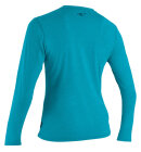 O'Neill - Women's TRVLR Hybrid Langærmet Sun Shirt - Dame - Turquoise