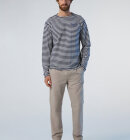 North Sails - Men's Langærmet Stripe Jersey - Herre - Combo Stripe