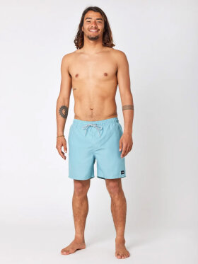 Rip Curl - Men's Easy Living 16inch Volley Badeshorts - Herre - Dusty Blue