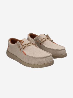 Hey Dude - Men's Wally Coastline Jute sko - Herre - Silver