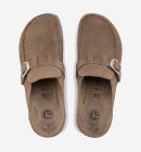 Birkenstock - Buckley Ruskindssandaler - Dame - Grey Taupe - Smal