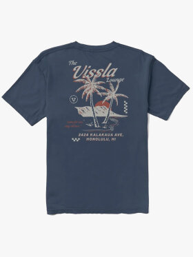 Vissla - Men's Vissla Lounge Premium Pkt T-shirt - Herre - Navy