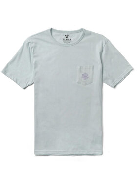 Vissla - Men's Psycho Surf Organic Pocket T-shirt - Herre - Grey Mist