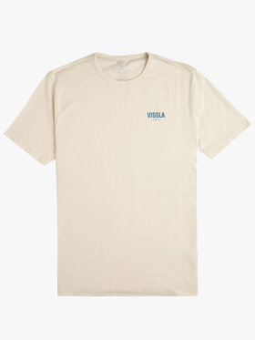 Vissla - Men's Offshore Pleasure Short Sleeve T-shirt - Herre - Bone (beige)