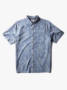 Vissla - Men's Vagabond Eco Short Sleeve Skjorte - Herre - Dusk