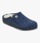 Birkenstock - Zermatt Lammeskind Sutsko - herre - Dark Blue - Normal
