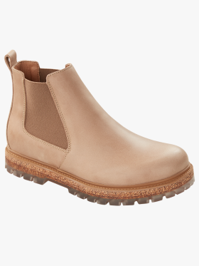 Birkenstock - Men's Stalon - Chelsea Boot - Nubucklæder - Sandcastle - Normal